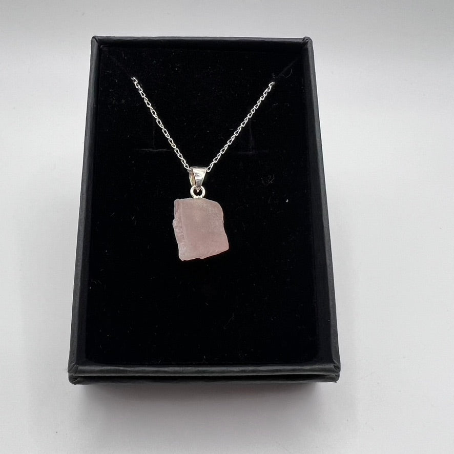 Colgante Cuarzo Rosa