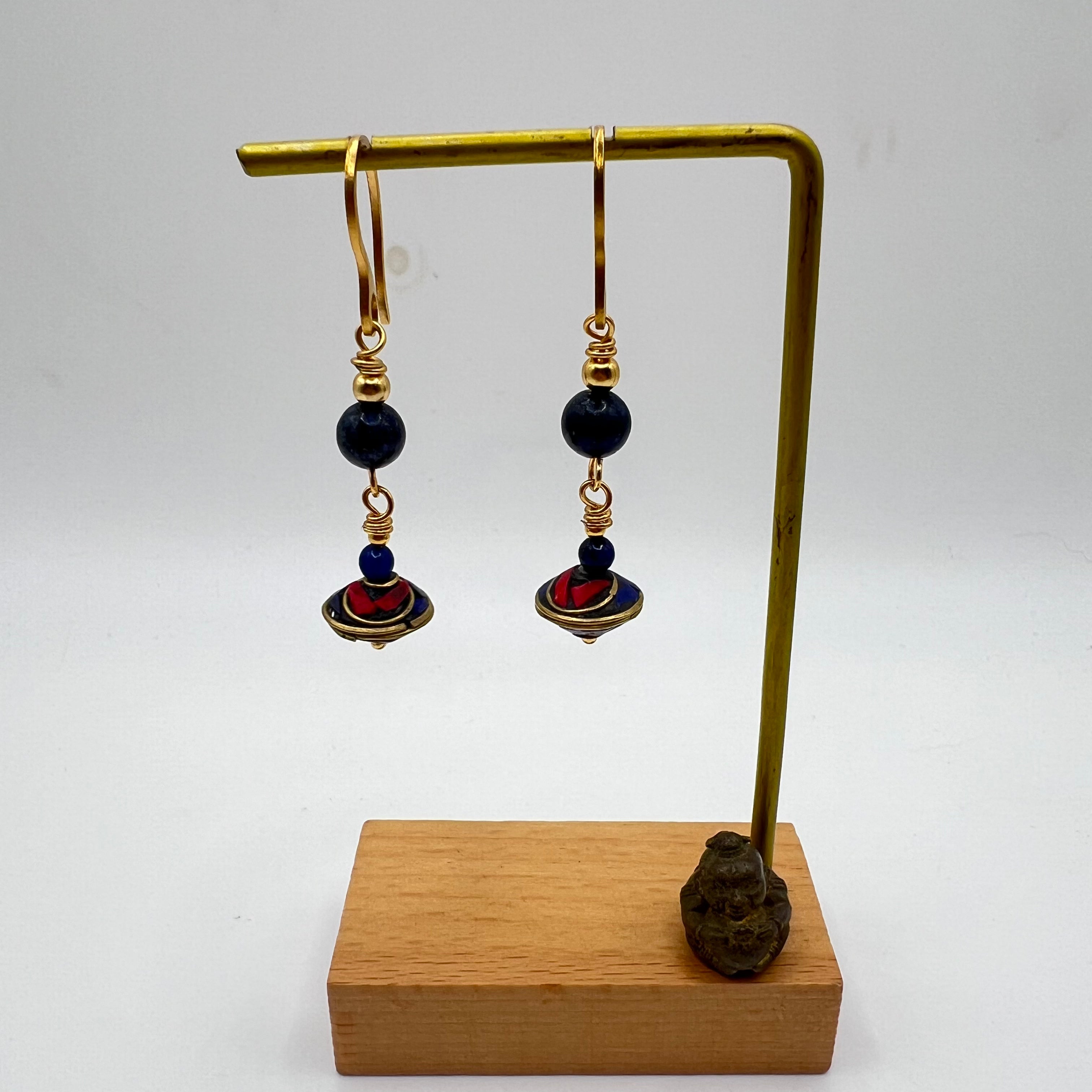 Pendientes Tibetanos y Lapislázuli