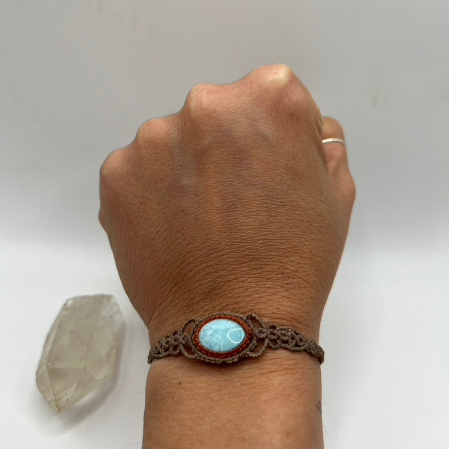 Pulsera Aura Larimar