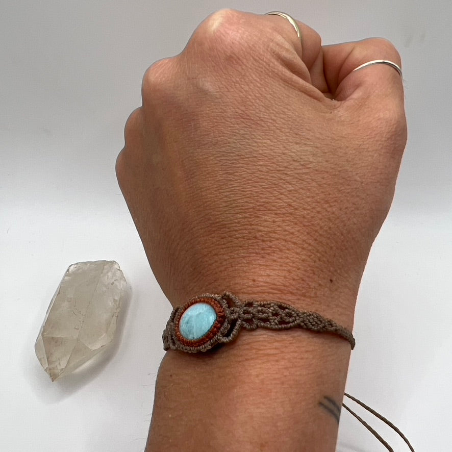 Pulsera Aura Larimar