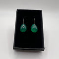 Pendientes Cabujón Ónix Verde