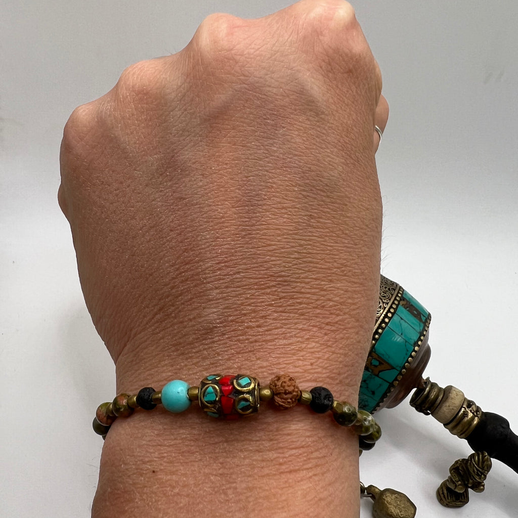 Pulsera Tibetana Unakita