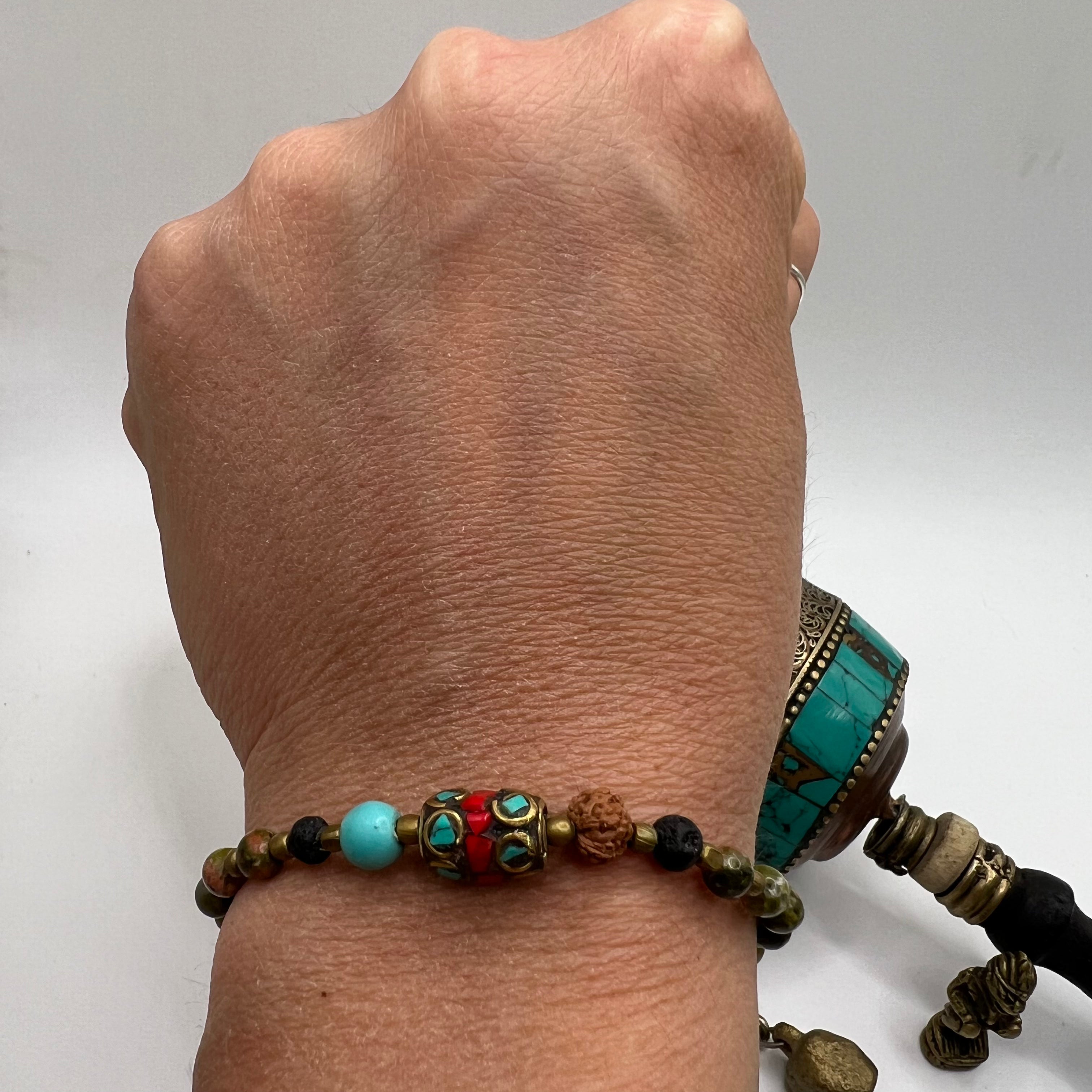 Pulsera Tibetana Unakita