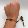 Pulsera Tibetana y Turquesa Africana