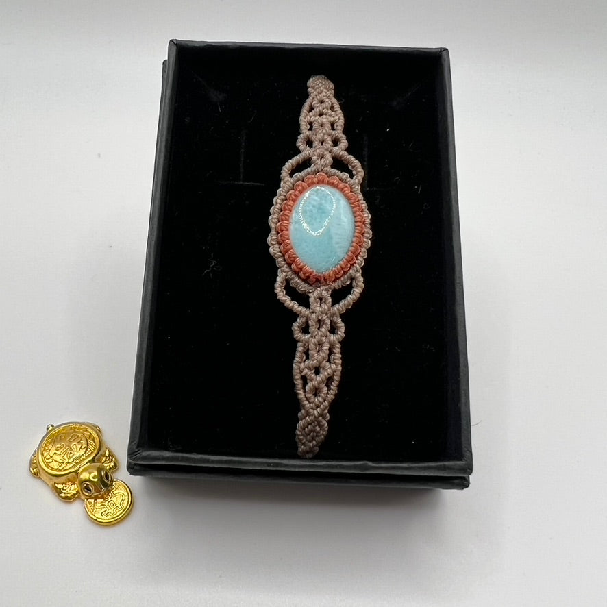 Pulsera Aura Larimar
