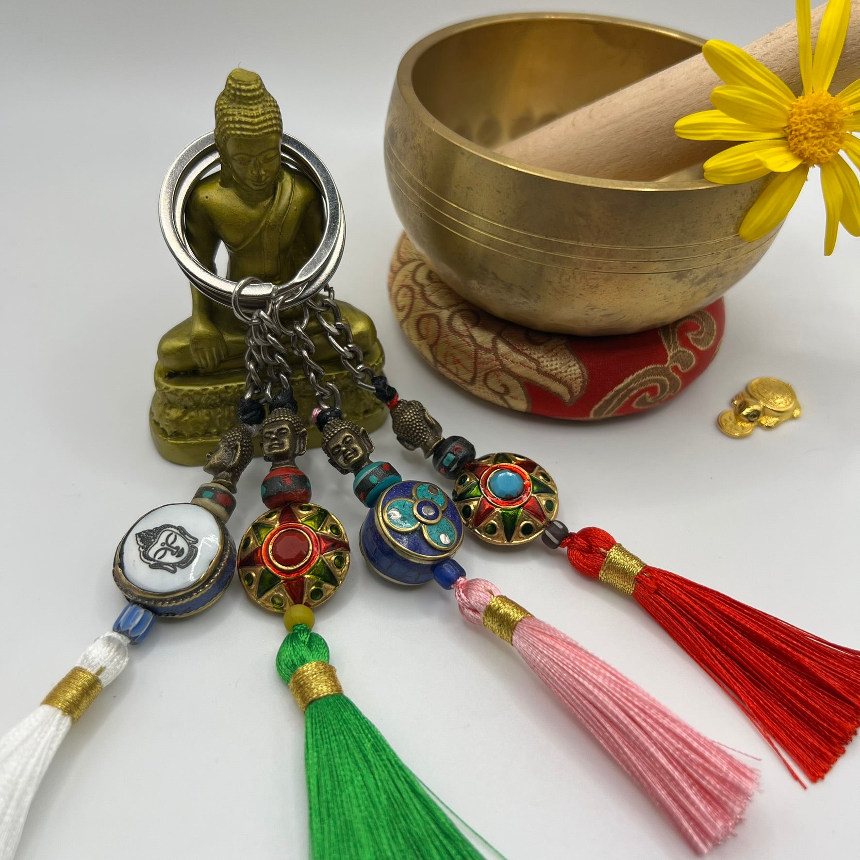 Llavero Tibetano Artesanal