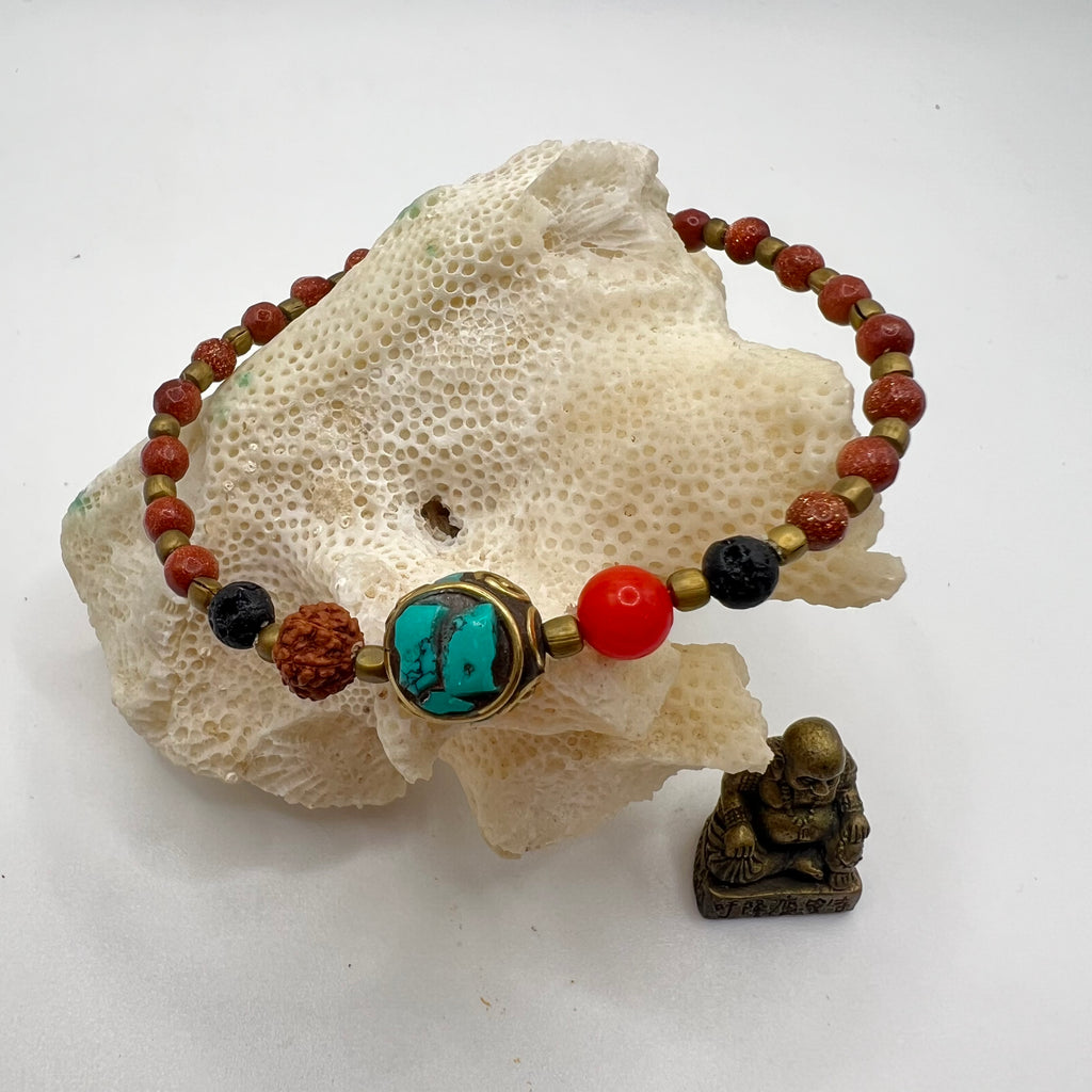 Pulsera Tibetana Venturina