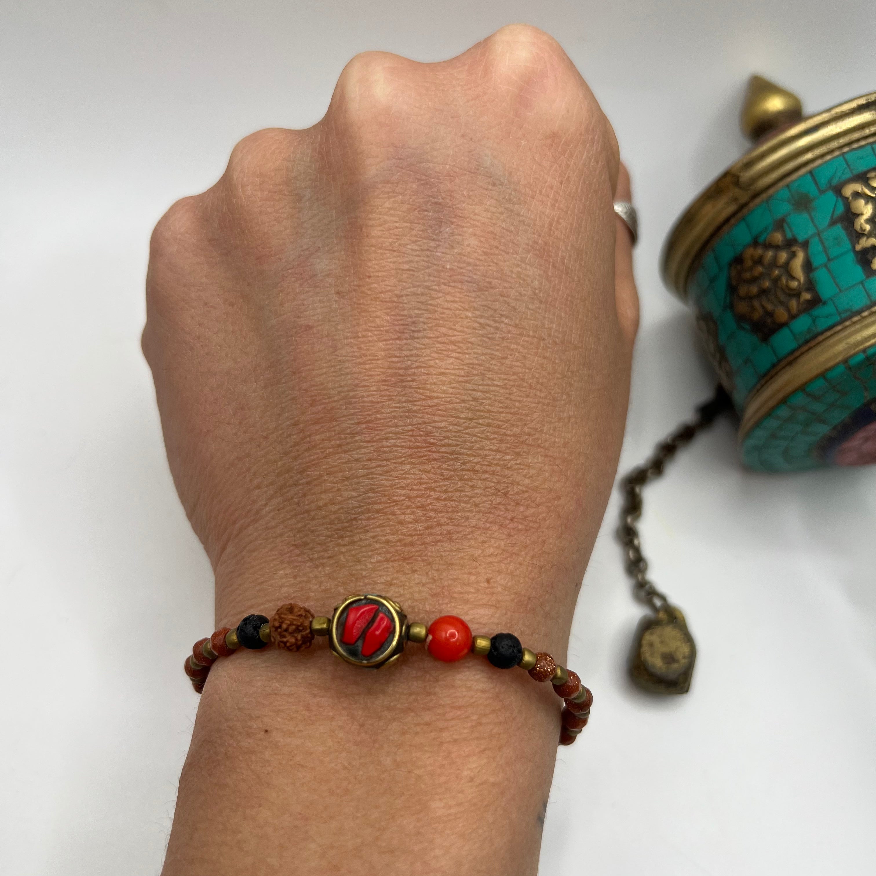 Pulsera Tibetana Venturina