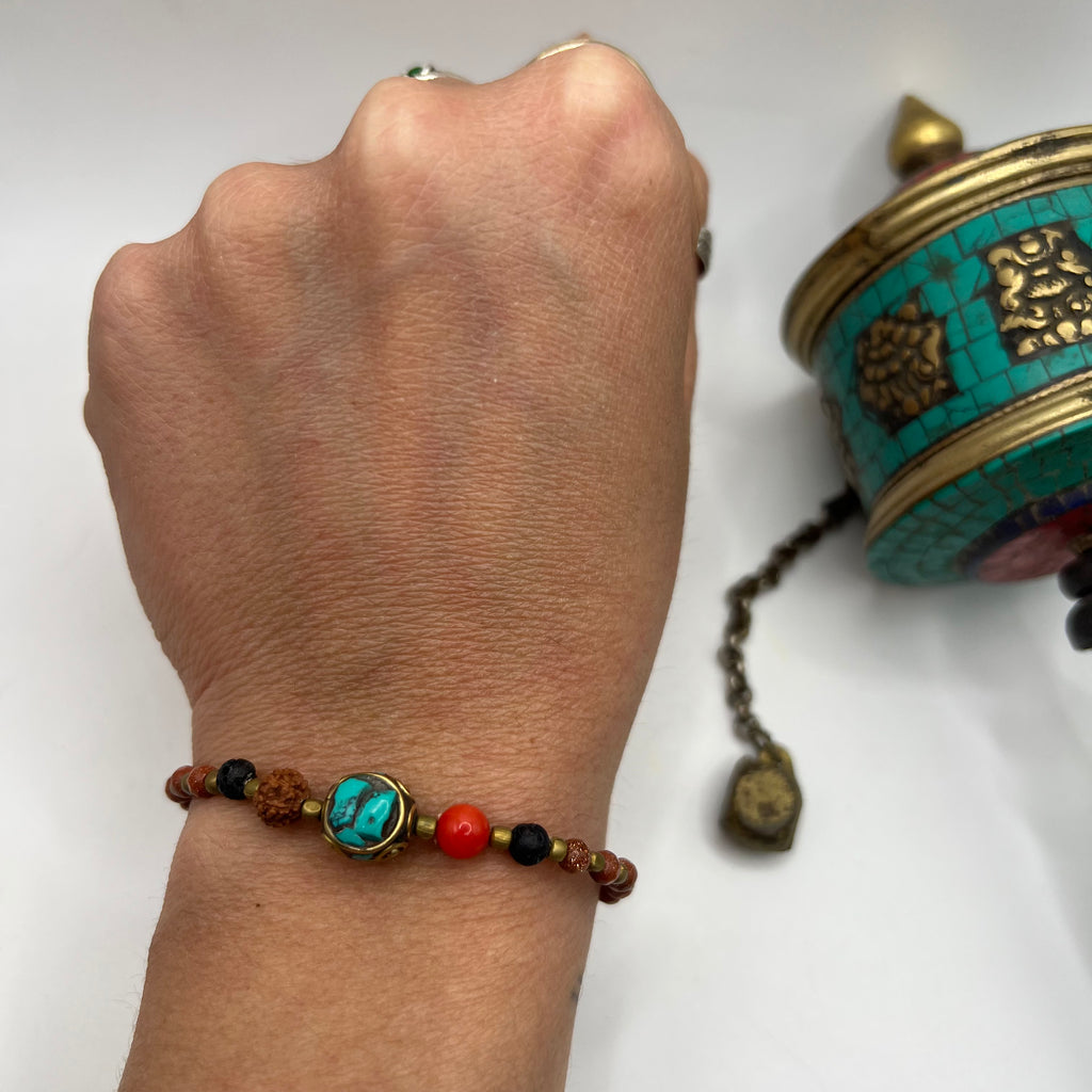 Pulsera Tibetana Venturina