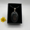 Colgante Cabujón Obsidiana Arcoiris
