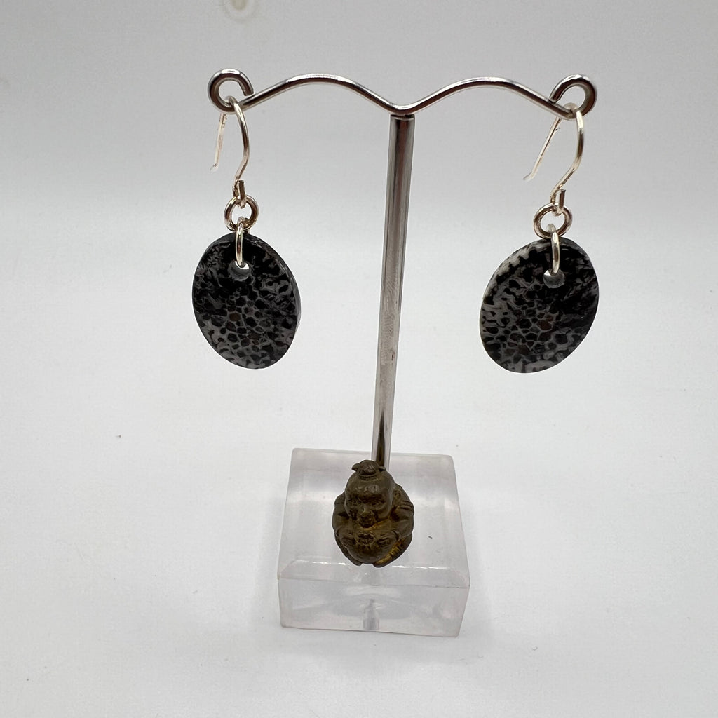 Pendientes Cabujón Coral