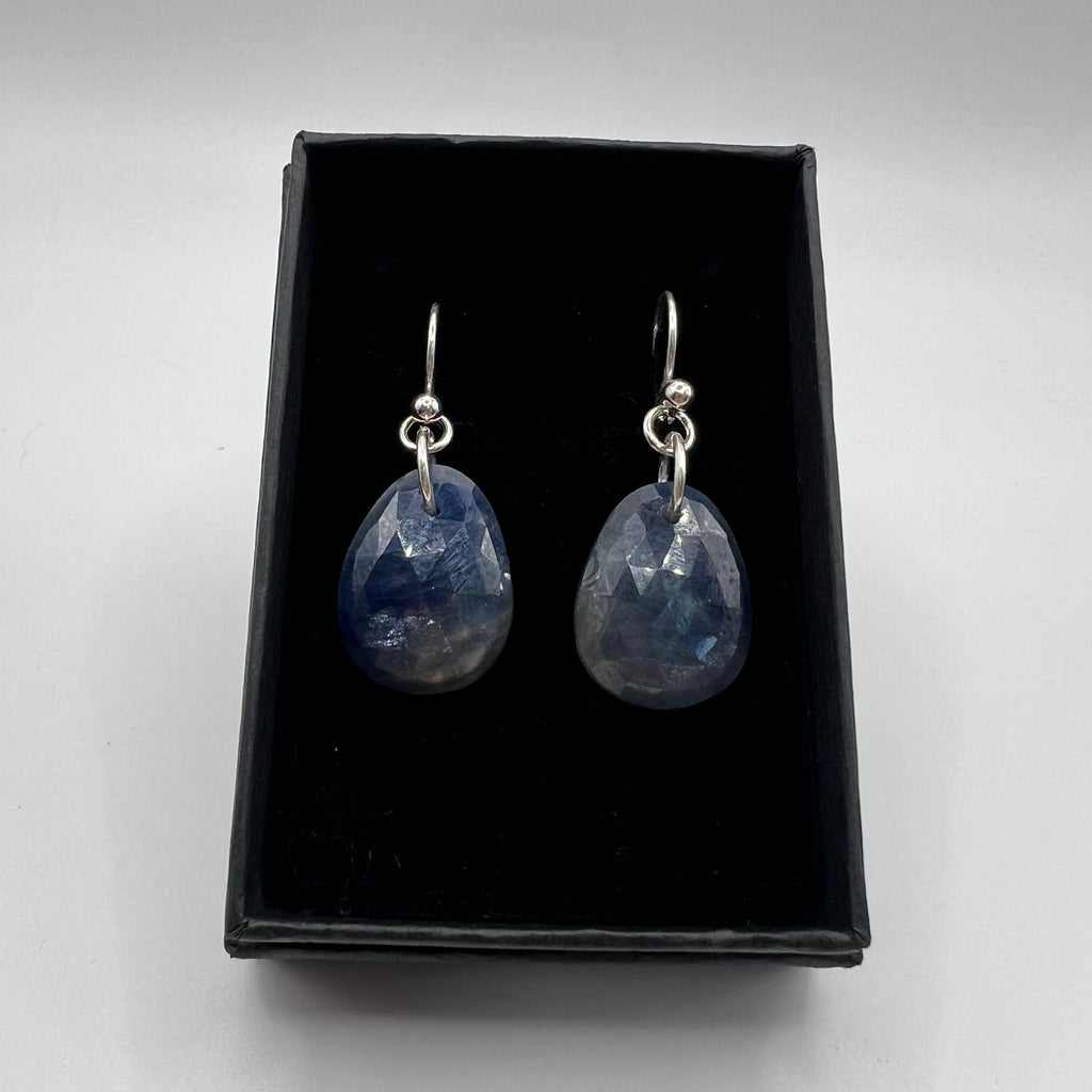 Pendientes Cabujón Zafiro
