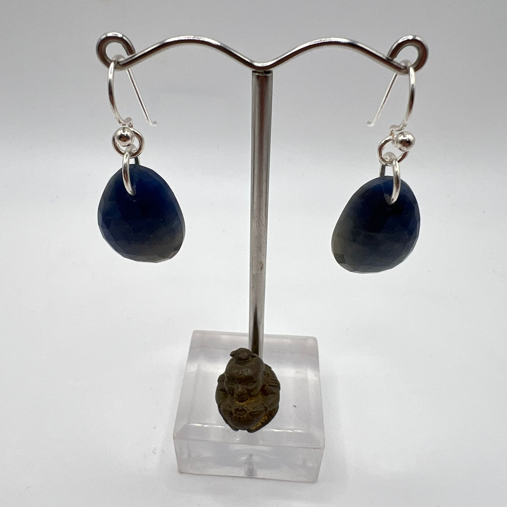 Pendientes Cabujón Zafiro