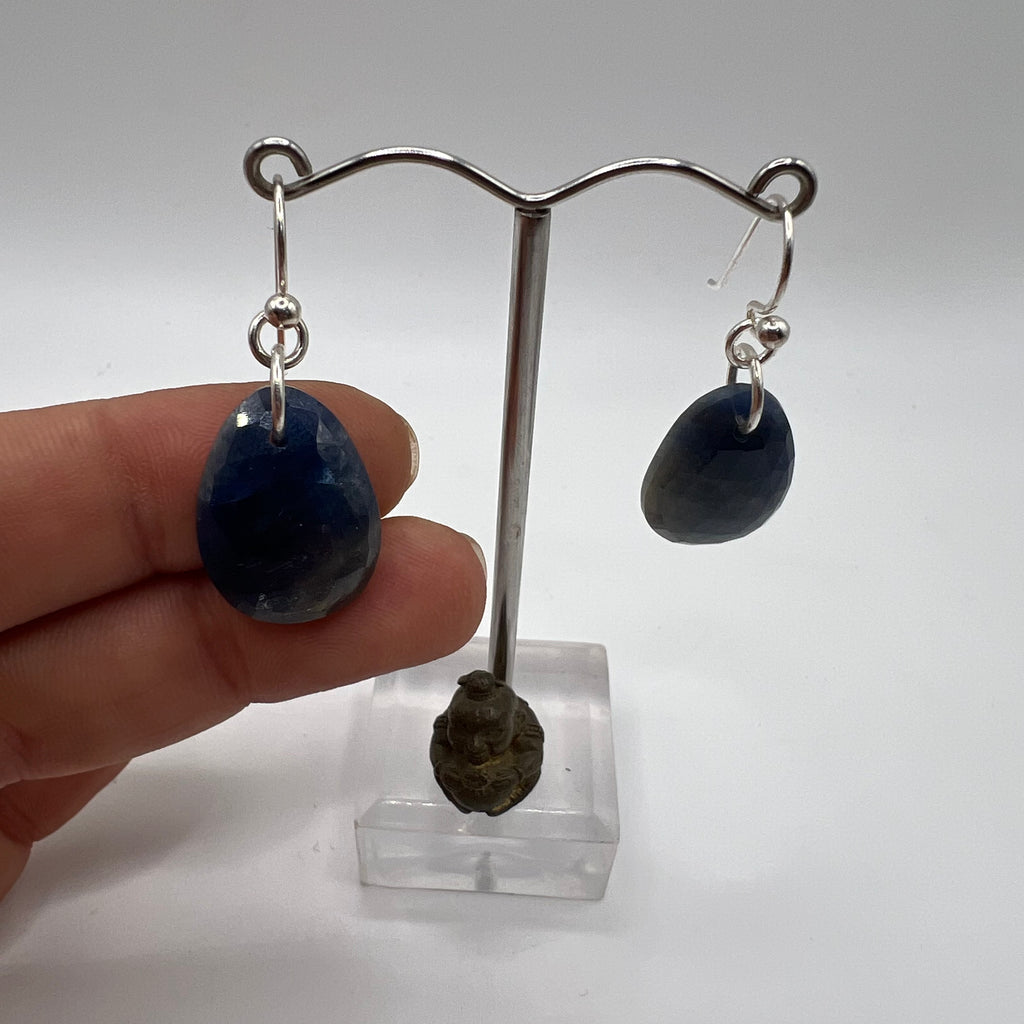 Pendientes Cabujón Zafiro