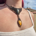 Necklace Jaspe Abejorro
